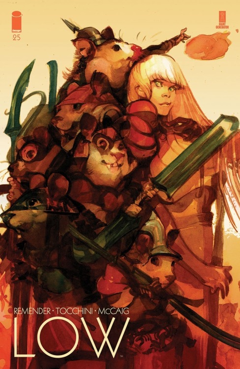 Low #25 - Cover by Greg Tocchini and Dave McCaig