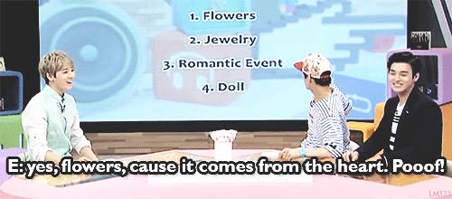 lms33:  flowers come from the earth 