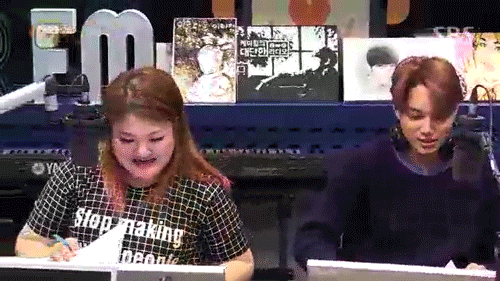 death-by-jongin:the dorky dj duo…thank you lee gukju for helping to make this such a fun experience 