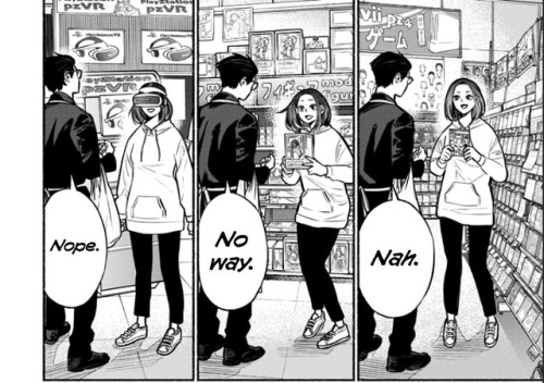 z-ephyrs:This ex yakuza member and his wife going grocery shopping together is the cutest, most pure