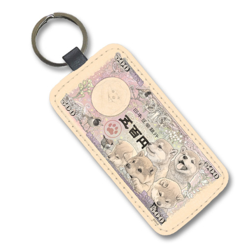 Concept Japanese banknotes with shiba by artist Ponkichi is now available as cute merchandise.