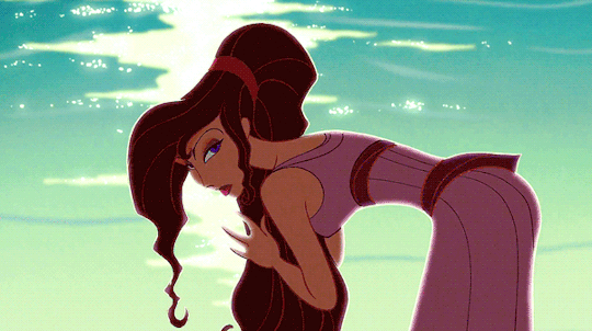 disneygifsdaily:  TOP 10 DISNEY LADIES (as voted by our followers)#4 Megara (Hercules)I’m
