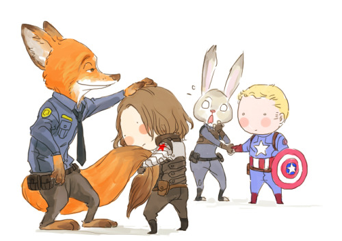 xxxxxx6x:  Bucky with his fluffy friend. 