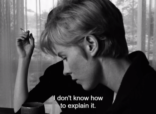  Persona (1966) directed by Ingmar Bergman 