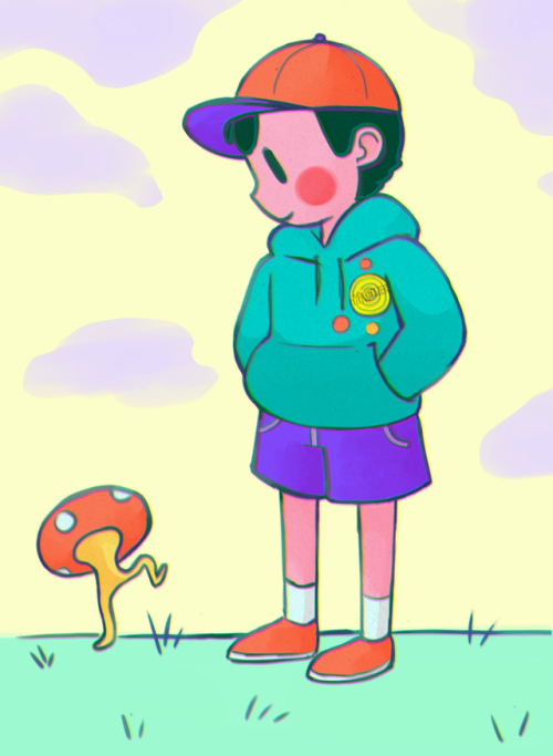 sick-spirit:I bought a discount hoodie that said hypnotizer on it and it reminded me of earthbound. 