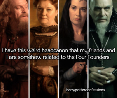 fy hogwarts founders! on Tumblr