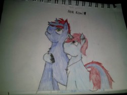 Ask-Valentine-Whisper:  Unfortunategod Neck Kissys From The Blue Lil Butt  Look At