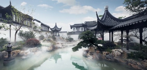 shygirlbeach: sixpenceee: This is China’s most expensive home, it is listed at 1 billion RMB o