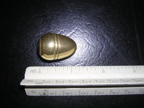 Capsule used by a Confederate spy to smuggle secret messages in his bum during the American Civil Wa