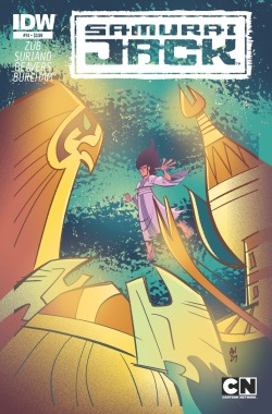 as-warm-as-choco:  SAMURAI JACK Comics’ SUB (variant) covers