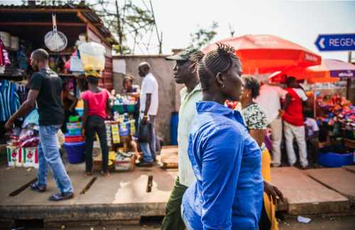 Paul Shaw: The Streets of Sierra LeoneSierra Leone is a colourful, beautiful, positive country. Here