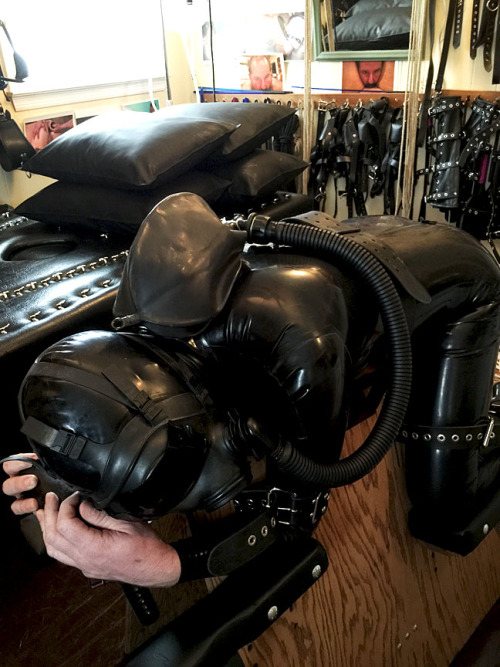 sarmoti4me: He said he wanted to be my rubber toy today, and he was :-)