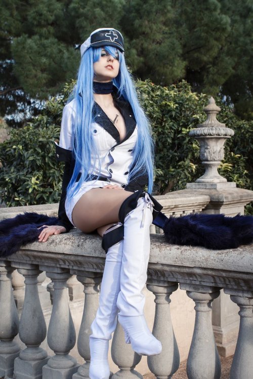 XXX cosplayhotties:  Esdeath! by JubyHeadshot photo