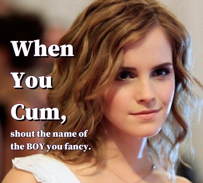 Untitled On Tumblr Image Tagged With Emma Watson Gay Caption Stroke Buddy Gay Encouragement It…