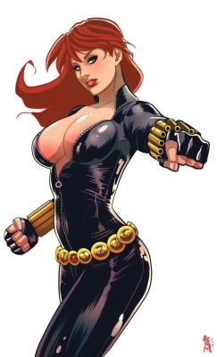 comicbookartwork:  Black Widow