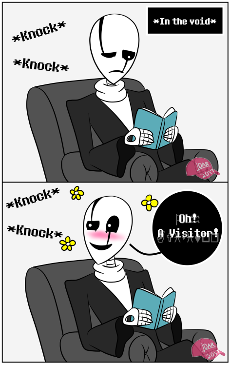 (UNDERTALE Comic) WingDing Dong DitchI sometimes feel sorry for Gaster. lol