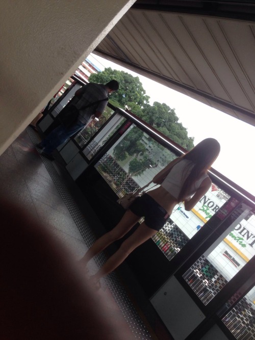 sgsexlife:Saw her at Yishun around evening, her boobies in insta was edited real life was not that b