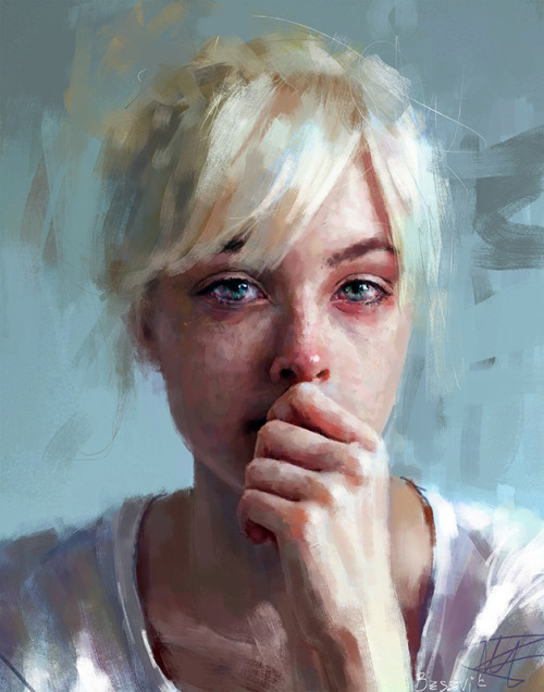 Digital portrait studies by Ivana Besevic, from Paris, France.| Exquisite art, 500 days a year. |