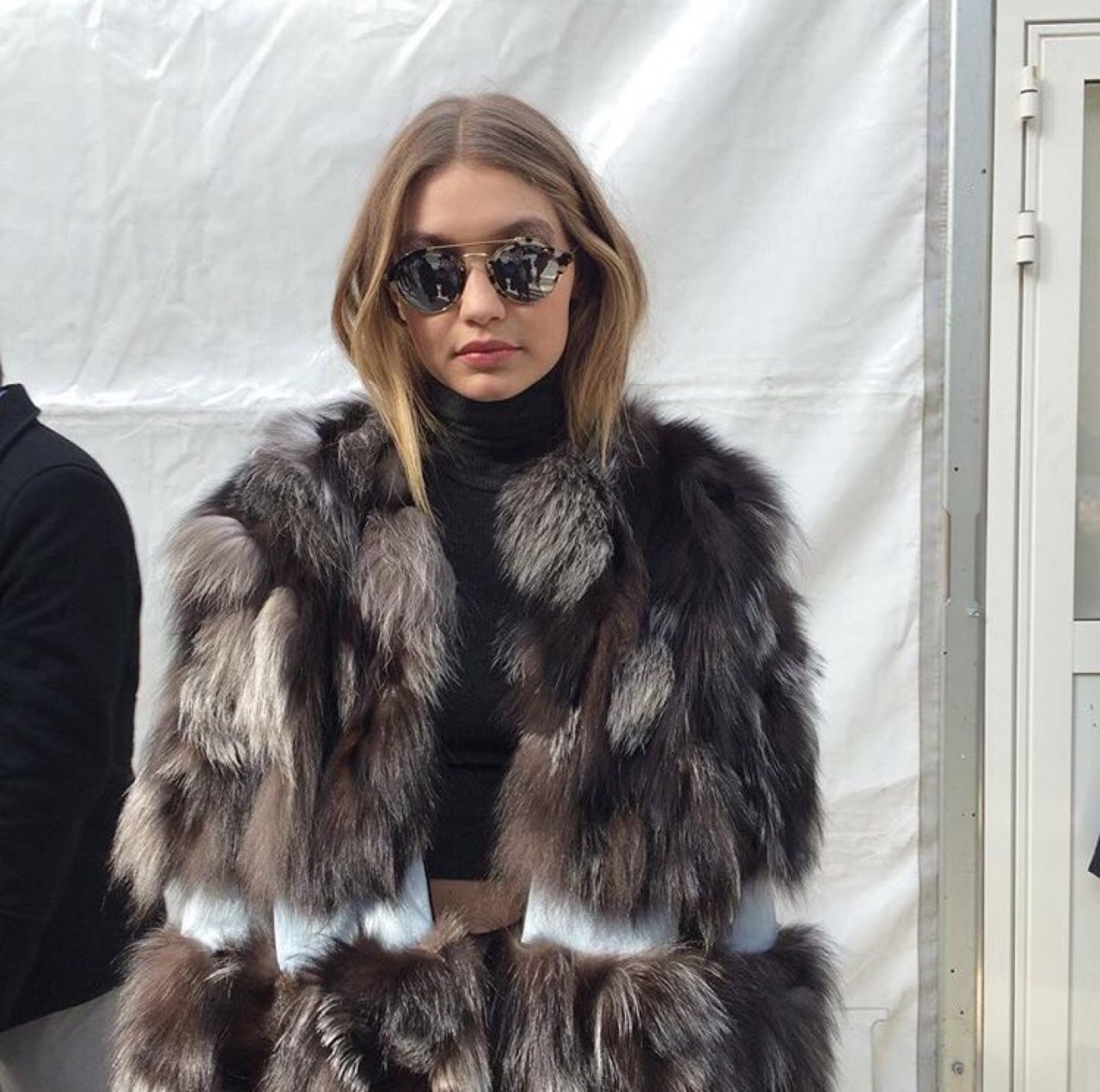 phresh-fashion: hadidnews: Gigi Hadid after the Chanel AW16 show during ...