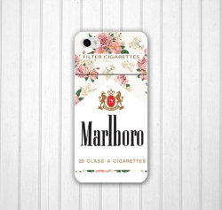 shopping-and-shit:  Floral Marlboro iPhone Case  Ů.80 USD