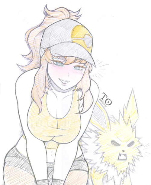 tabletorgy:  Team Instinct member sketch! porn pictures