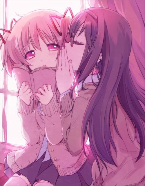 ques-adillagirl09: ♡ Madoka Kaname & Homura Akemi (PMMM)Artist:  akoyama_t twitter