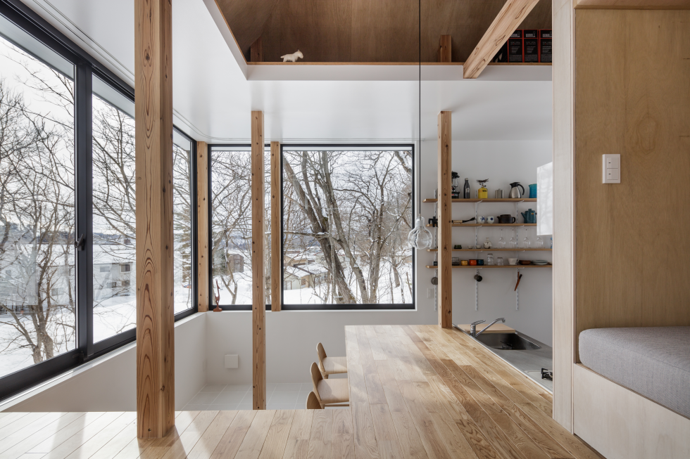 architags:SUGAWARADAISUKE Architects. Nojiri-ko Nature Platforms. Nagano, Japan.