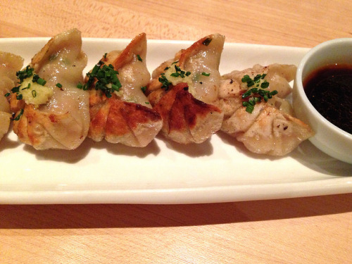 fuckyeah-japanesefood: Pork Dumplings at Zama Restaurant by rb1031 on Flickr.