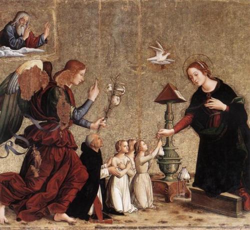 Antoniazzo Romano (1430-1510), Annunciation