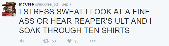 killer-ending:  i’m gonna need everyone to follow @mccree_txt on twitter because