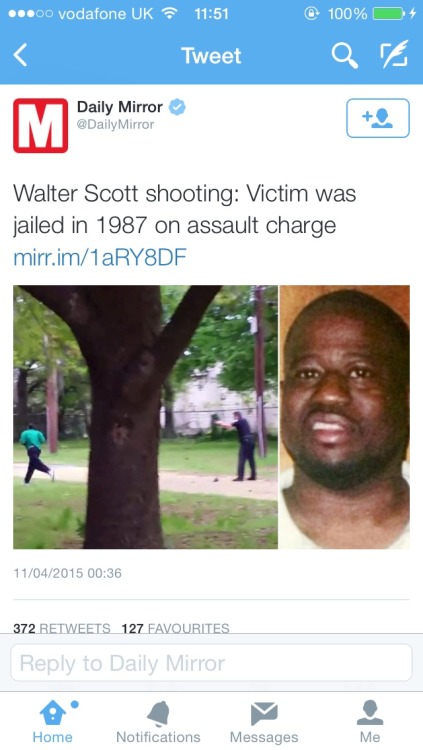 zwamboobs:  I’ve seen people on tumblr and twitter be sarcastic like “the news will be like unarmed black man killed by the police spent 2 weeks in jail back in 1999” but I didn’t think I’d actually see something exactly like that mentioned