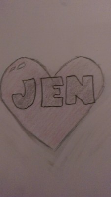 Snow-White-And-Little-Red:  Here You Go Jen It Was The Only Thing I Could Draw  You