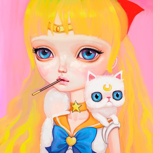 Sailor Venus and Pocky. This is the first in my “Snacks and Sailor Senshi” series.**I have revised m