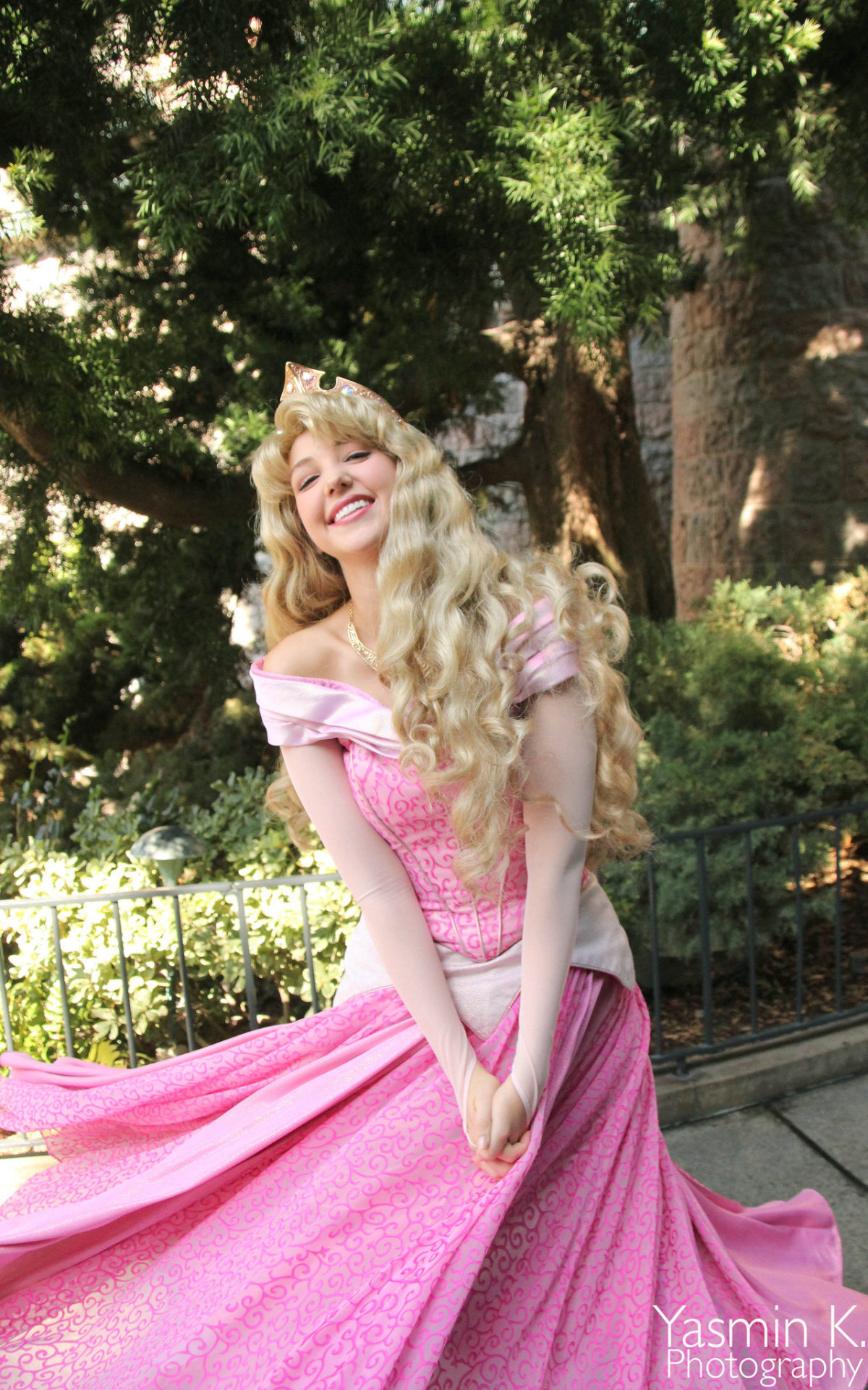 disney-facecharacters:   	Aurora by Yasmin    	Via Flickr: 	Please do not repost