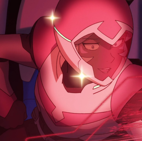 keiths-stupid-mullet: Allura imitating the space ranger boyfriends is the best thing