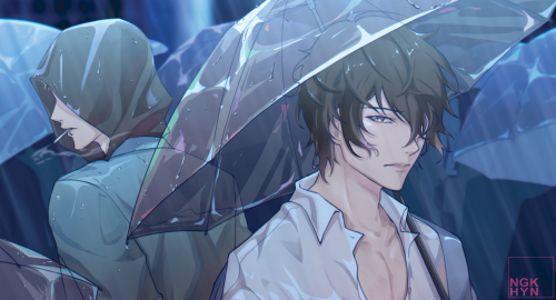 pv for @givenseasonszine ☔&gt; preorder here! twitter／insta／commission／inprnt