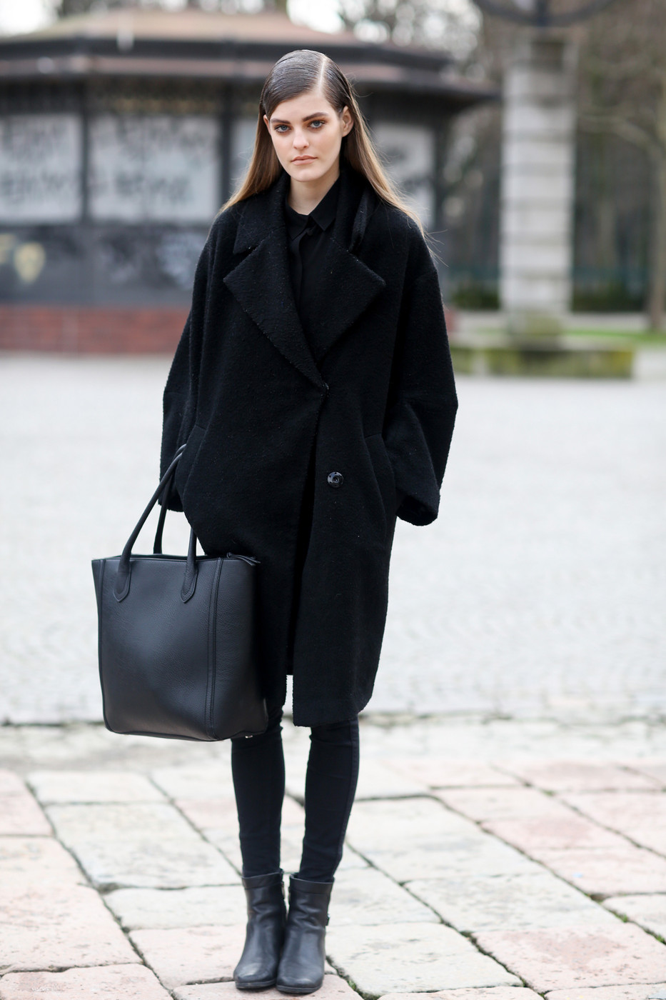 femme-belle:  Model at Fashion Week F/W ‘14