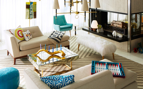 voguelivingmagazine: Jonathan Adler furniture is now available in Australia.