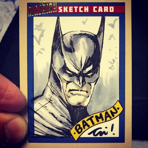 #Batman &ndash; always a fan favorite! #comic #comicbook #artaround #illustration #commentmore #