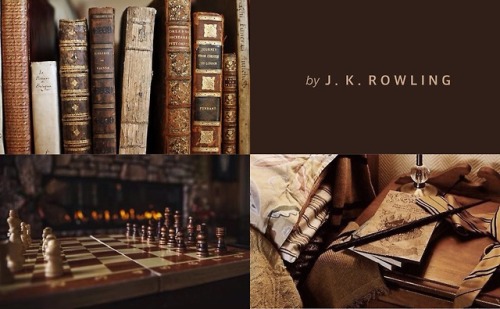 artofabook:↳ ‘Harry Potter’ series by J. K. RowlingThe novels chronicle the lives of a young wizard,