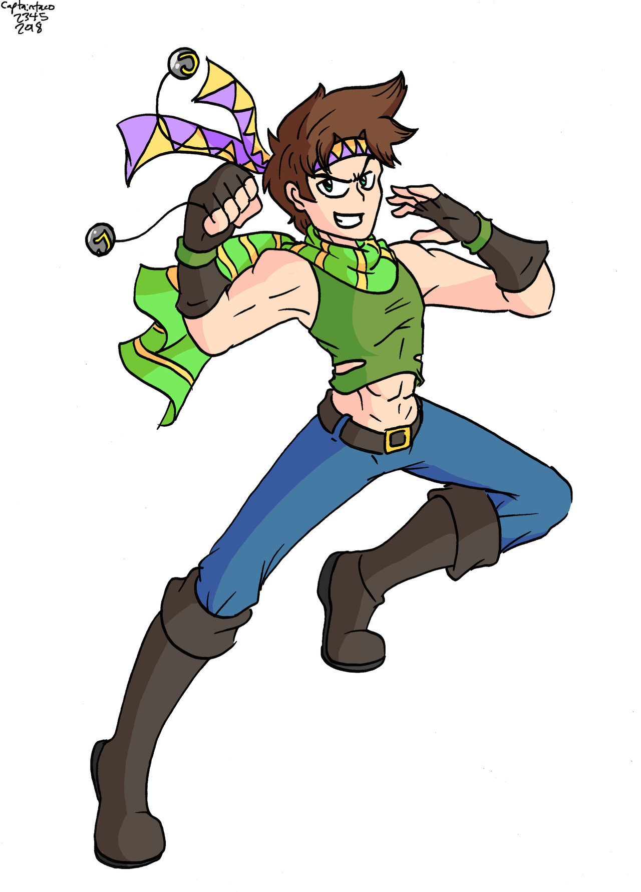 Joseph Joestar, the second Jojo, and coincidentally my second favourite Jojo. My