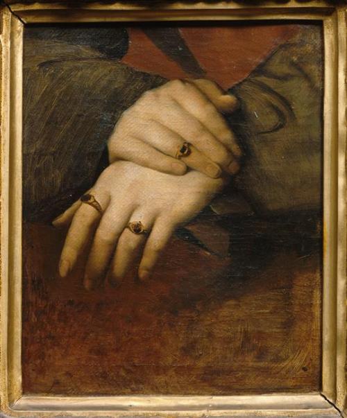 jean-auguste-dominique-ingres: Study of a woman’s hands, Jean-Auguste-Dominique Ingres