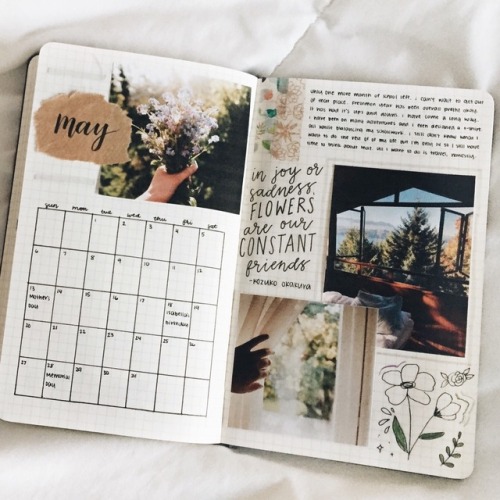 kaylareads: love making monthly calendars they are my favorites! I made a video on me making this sp