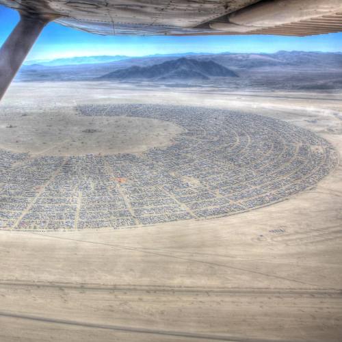 Thanks Eazy or a great flight over Black Rock City, what an incredible experience seeing Burning Man