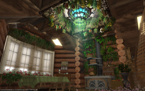 winterdeepelegy:Ciel’s house has been completely renovated!  Varied wood colors and textures, and pl