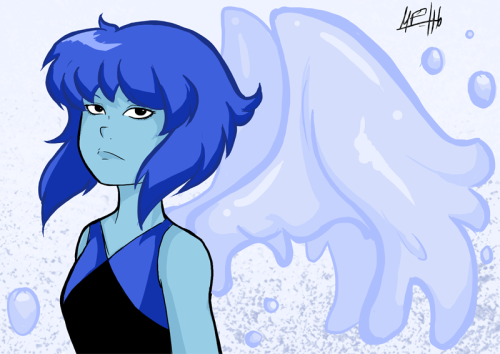 Lapis Lazuli, from Steven UniverseCintiq 13HD(Live drawing in Comarcon 2016)