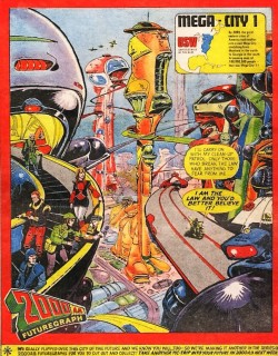 2000adonline:  Mega-City One Skyline - Carlos