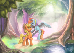 theyaoiyurialliance:AppleDash by mrs1989