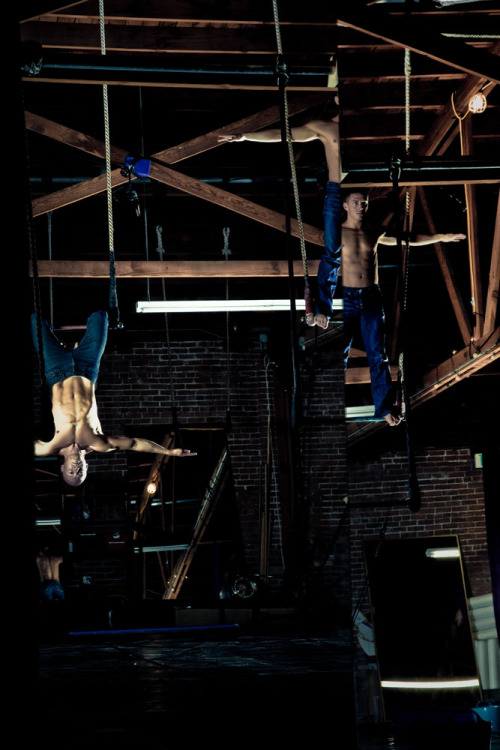 AERIALISTS (mirror duo wingmasters) photographed adult photos