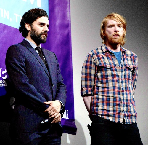 oscarisaacappreciationsociety:  “Ex Machina” screening at SXSW in Austin, TX, 2015. Never forget.